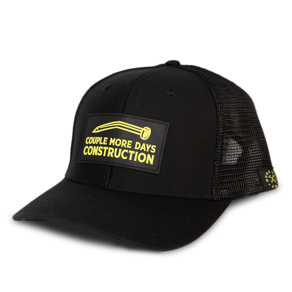 Couple More Days Construction Trucker Hat – Dude Dad