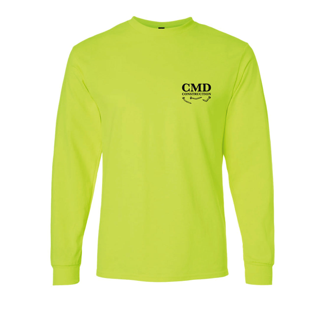 Couple More Days Construction - Safety Green Long Sleeve